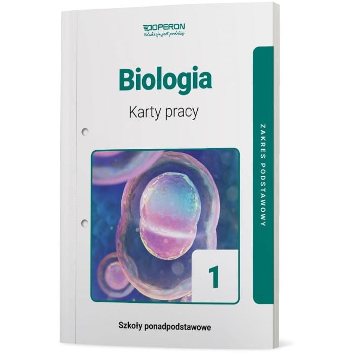 okladka karty pracy biologia szkola ponadpodstawowa 1 klasa zakres podstawowy
