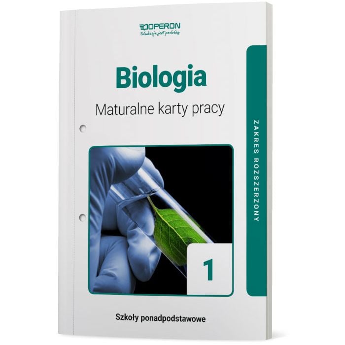 okladka maturalne karty pracy biologia szkola ponadpodstawowa 1 klasa zakres rozszerzony
