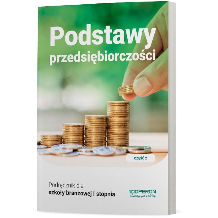 okladka podrecznika podstawy przedsiebiorczosci szkola ponadpodstawowa klasa 1 czesc 2 szkoly branzowej 
