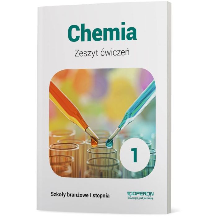 okładka zeszyt cwiczen chemia szkoly branzowe 1 stopnia
