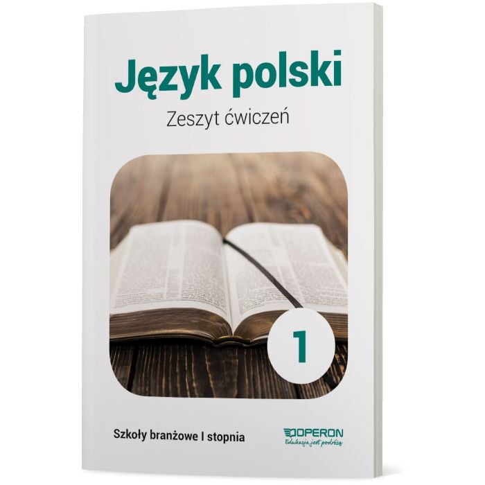 okładka zeszyt cwiczen jezyk polski szkoly branzowe 1 stopnia
