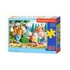 Puzzle 60 Trzy świnki CASTOR