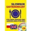 Słownik gastronomiczny polsko-angielski + CD