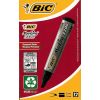 Marker Marking 2300 ścięty czarny (12szt) BIC