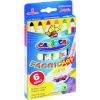 Flamastry do tkanin Cromatex 6 kol. bls CARIOCA