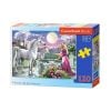 Puzzle 120 Księżniczka i jej jednorożce CASTOR