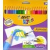Kredki Aquacouleur 24 kolory BIC