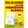 Uczę się rysować i poznaję niemieckie słówka kotek