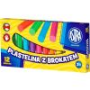 Plastelina z brokatem 12 kolorów ASTRA
