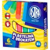 Plastelina z brokatem 6 kolorów ASTRA