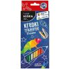 Kredki trójkątne 12 kolorów KIDEA