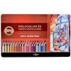 Kredki Polycolor 36 kolorów opakowanie metalowe