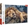 Puzzle 1000 Śpiący lew TREFL