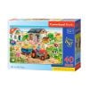 Puzzle 40 maxi - Życie na farmie CASTOR