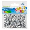 Cekiny metaliczne kółka 8mm srebrne