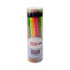 Ołówek Fluo jumbo z gumką (24szt) EASY
