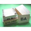 Sylaby - karty logopedyczne ARSON