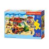 Puzzle 30 Dom w trakcie budowy CASTOR