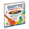 Pisaki Turbo Color 12 kolorów GIOTTO