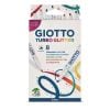 Pisaki Turbo Glitter 8 kolorów GIOTTO