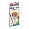 Kredki Stilnovo dwustronne 12 kolorów GIOTTO