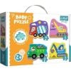 Puzzle Baby Classic - Pojazdy na budowie TREFL