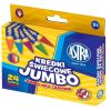 Kredki świecowe Jumbo 24 kolory ASTRA