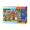 Puzzle 40 maxi - Hansel and Gretel CASTOR