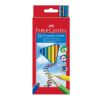 Kredki Jumbo trójkątne 20 kol + temp FABER CASTELL