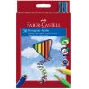 Kredki Jumbo trójkątne 30 kol + temp FABER CASTELL