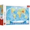 Puzzle 4000 Wielka mapa fizyczna świata TREFL