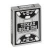 Karty Texas Hold'em srebrny/czarny CARTAMUNDI