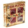 Łamigłówki metalowe 4 szt Ball Puzzles czerwony G3