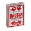 Karty Texas Hold'em srebrny/czerwony CARTAMUNDI