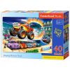 Puzzle 40 maxi - Jumping Monster Truck CASTOR