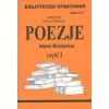 Biblioteczka opracowań nr 037 Poezje cz.1