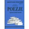 Biblioteczka opracowań nr 044 Poezje Norwida