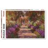 Puzzle - 1000 Monet, Ogród w Giverny PIATNIK