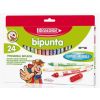 Pisaki Bipunta Double Point 24 kol FIBRACOLOR