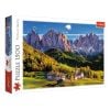 Puzzle 1500 Dolina Val di Funes, Włochy TREFL