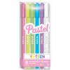 Długopis żelowy 6 kolorów Pastel YN TEEN