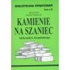 Biblioteczka opracowań nr 082 Kamienie na szaniec
