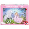 Puzzle 100 Księżniczka i jednorożec G3