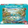 Puzzle 200 Świat dinozaurów G3