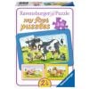 Puzzle 3x6 Zwierzaki