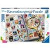 Puzzle 2000 Kolekcja znaczków pocztowych