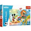 Puzzle 60 Ciekawy dzień Mikiego i przyjaciół TREFL
