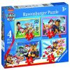 Puzzle 4w1 Drużyna Psi Patrol