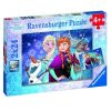 Puzzle 2x24 Kraina Lodu. Przyjaciele