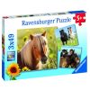 Puzzle 3x49 Konie